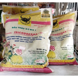 PHÂN HỮU CƠ VI SINH TRICHODERMA ĐẦU TRÂU DẠNG BỘT ( 1KG )