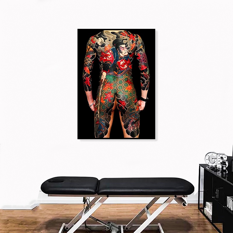 Tranh Hình Xăm - Tranh Tattoo Trang Trí Tiệm Xăm Tattoo