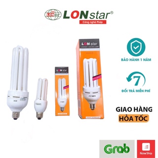 Bóng Đèn Compact 3UĐui E27 LONstar 20W,85W Ánh Sáng Trắng, Vàng -Tiết Kiệm Điện