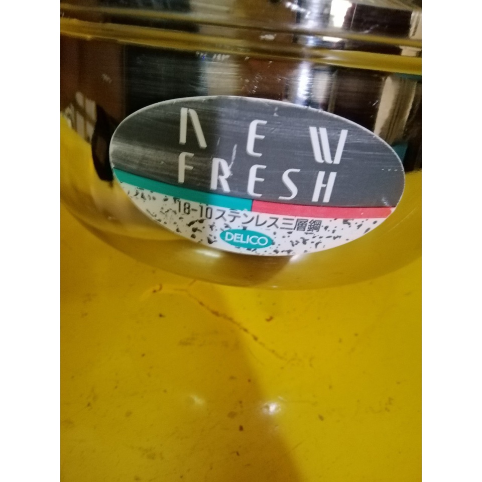 Nồi inox nội địa Nhật, size 20cm, cao 9cm (mã 650), Dùng được bếp từ