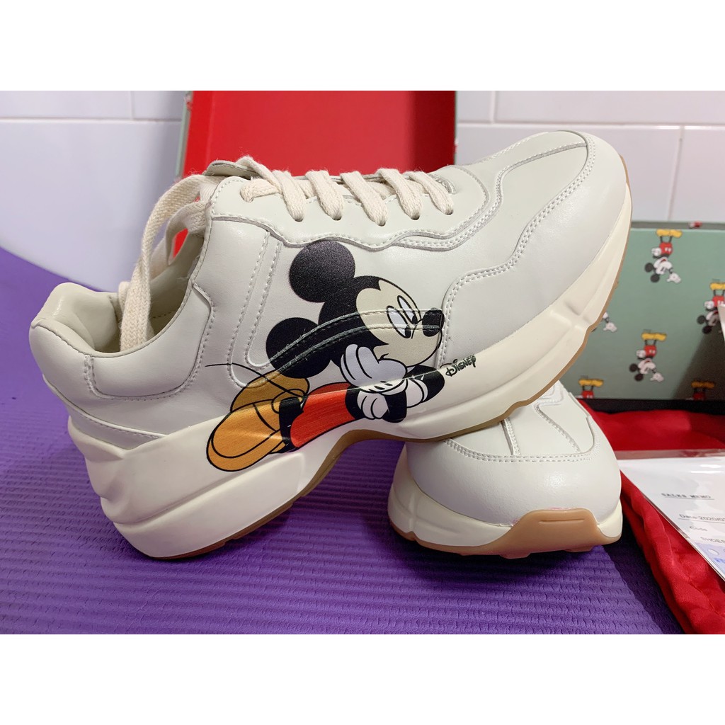 Giày Gucci Rhyton Mickey - Giày Sneaker Nam Nữ .