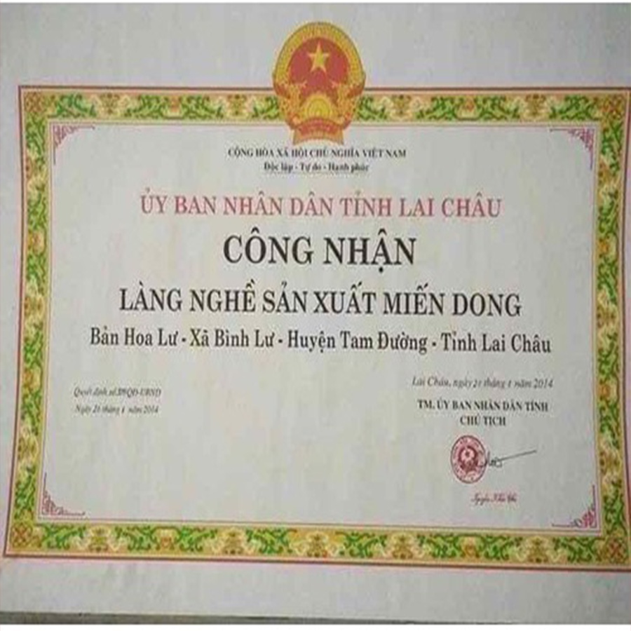 1KG Miến Dong Nguyên Chất Đặc Sản Bình Lư Lai Châu - Thơm Ngon, Nấu Không Nhũn Nát