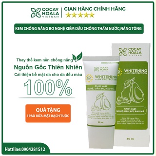 Kem chống nắng - Kem chống nắng cho da dầu make up nhẹ và chống nắng 3 in 1 KHÔNG NHỜN BẾT RÍT,THẨM THẤU NHANH