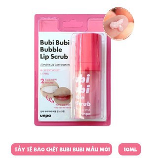 Tẩy Da Chết Sủi Bọt Thải Độc Môi Unpa Bubi Bubi Lip Chính Hãng, Thải Độc Môi, Dưỡng Ẩm, Làm Hồng Môi, Dung Tích 12ml | BigBuy360 - bigbuy360.vn