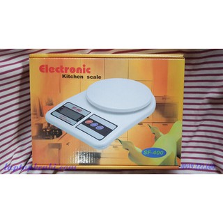 Cân điện tử để bàn Kitchen Scale SF-400, tải trọng tối đa 7Kg