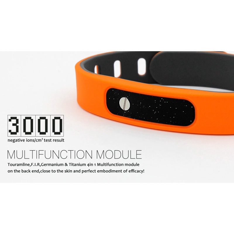 Vòng Đeo Tay Thể Thao Bằng Titan Chống Nước 3000ions