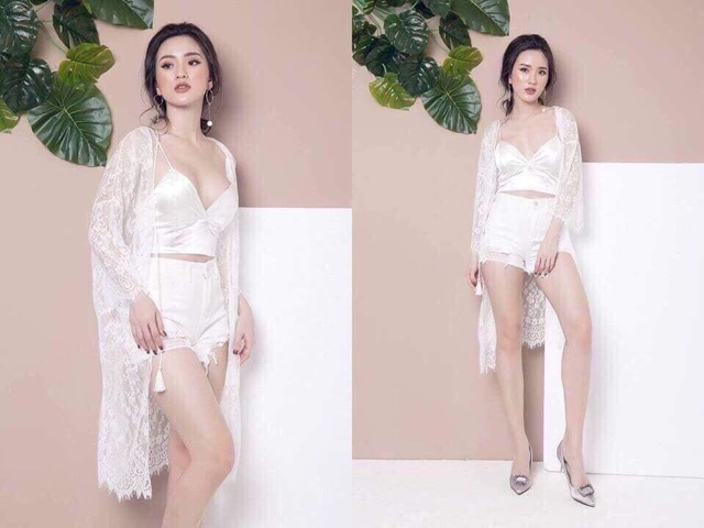 Áo bra croptop 2 dây mảnh bản to dây mix đồ cực xinh sexy, áo lót Bralette đệm mút mỏng crop màu đen trắng