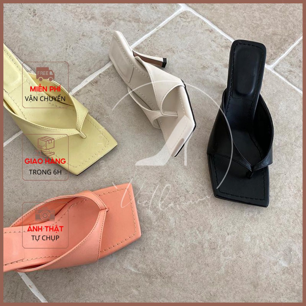 Guốc nữ thời trang đẳng cấp quí phái cao 7p VIETLAVANI HG_G17