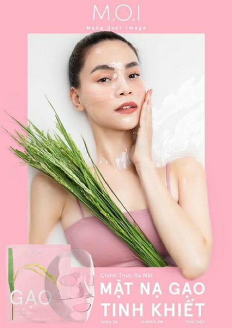 [ HÀNG CHÍNH HÃNG ] Mặt Nạ Gạo Tinh Thiết M.O.I cosmetics (Hộp 3 miếng) | BigBuy360 - bigbuy360.vn