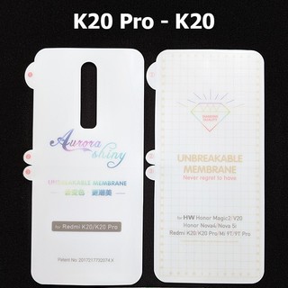 Miếng dán PPF Mặt trước Và Sau cho điện thoại Xiaomi Redmi K20 / K20 pro / Mi 9T /Mi 9T Pro