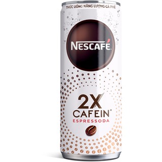 Thùng 24 lon Thức Uống Năng Lượng Cà Phê NESCAFÉ ESPRESSODA 330ml