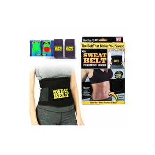 Đai nịt bụng giảm mỡ Sweat Belt (Đen)