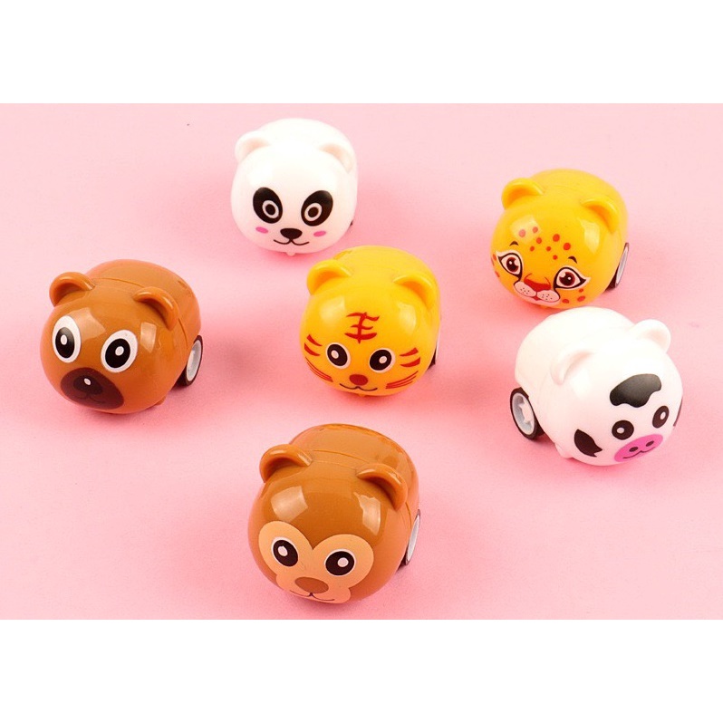 Đồ chơi con vật mini chạy đà - thú chạy cót mini cho bé
