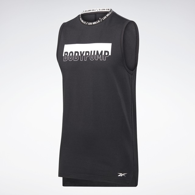 Áo Thun Thể Thao Nam Reebok Tập Luyện Les Mills Bodypump PERFORATED COTTONTANK FM7171