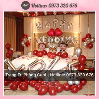 Set bóng trang trí phòng cưới, tân hôn - PC18