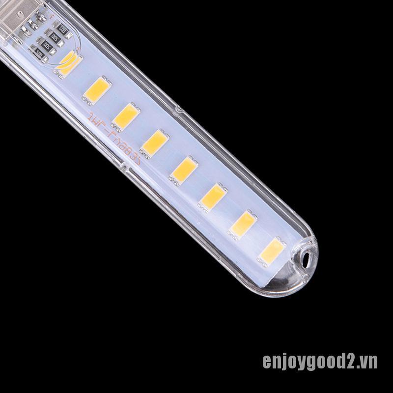 Đèn Led 8 Bóng 5v Cổng Usb Gắn Máy Tính Di Động Tiện Dụng