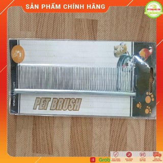 Lược chải lông inox cao cấp SPA CHÓ CHÓ MÈO