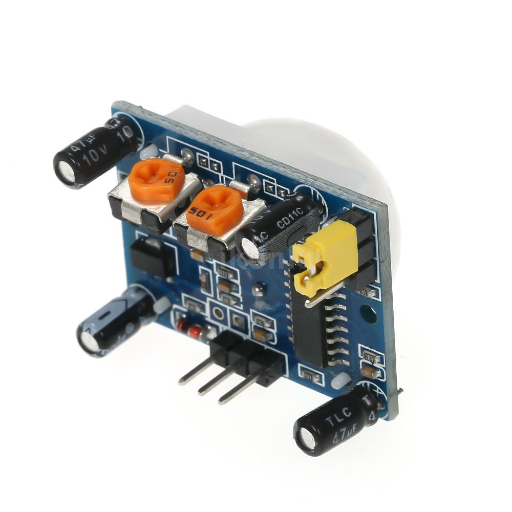 Cảm biến hồng ngoại HC-SR501 PIR cho Arduino/raspberry pi tiện dụng