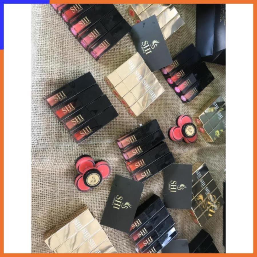 [Hàng mới về] Son lì SHI mềm mịn như nhung chống thấm nước chống khô môi lâu trôi - Son ăn được [HÀNG CHÍNH HÃNG] V V V | BigBuy360 - bigbuy360.vn