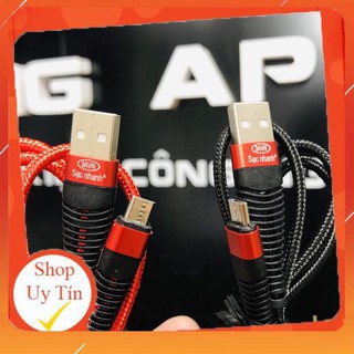 Cáp sạc dây dù sạc nhanh iphone / samsung 1 mét