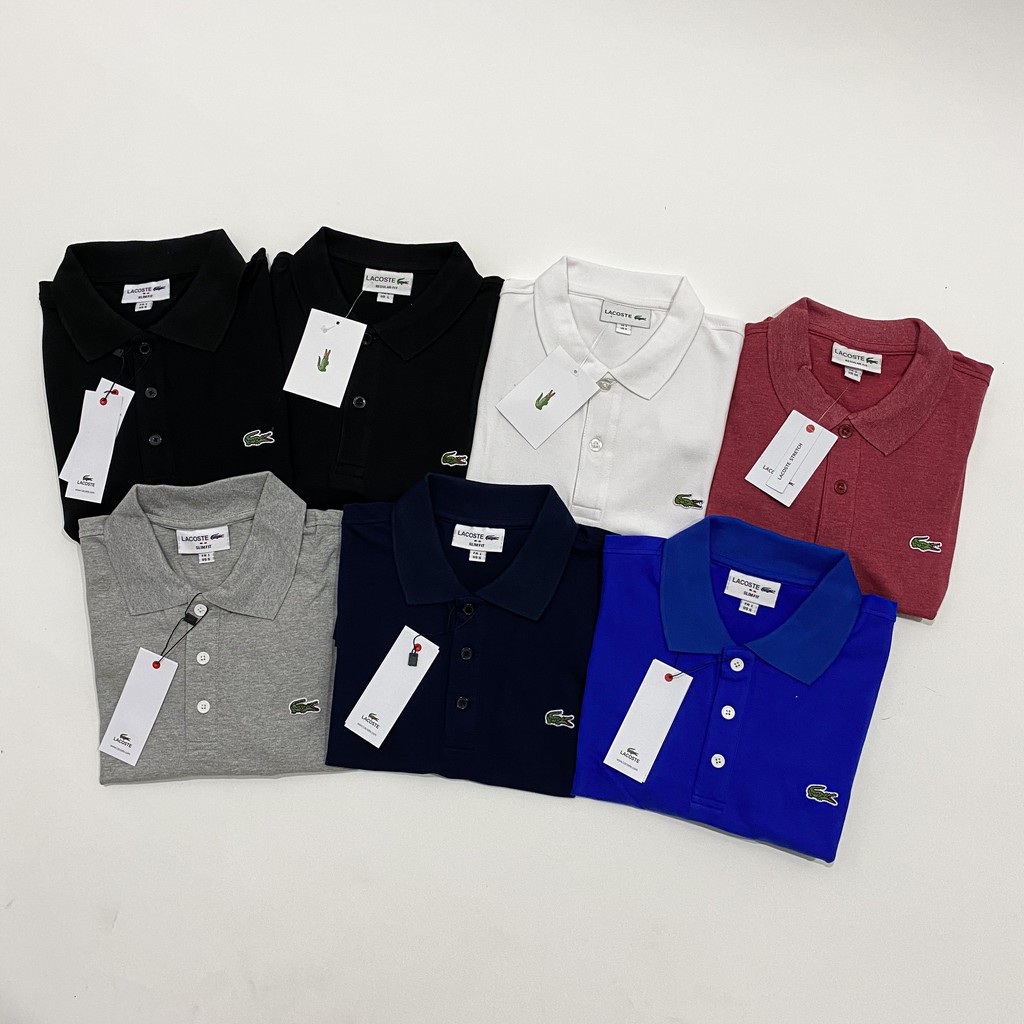 (SALE) ÁO THUN POLO NAM LACOSTE HÀNG VNXK - HÌNH THẬT