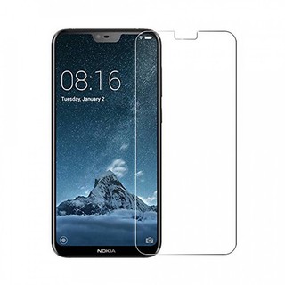 bộ 3 kính cường lực trong suốt cho nokia X6 - 6.1 plus ( không full )