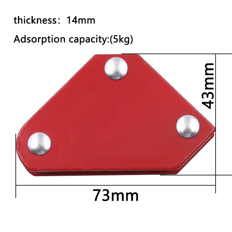 Ke góc nam châm 12kg - 22kg - 5kg hàn góc vuông, góc 45 độ