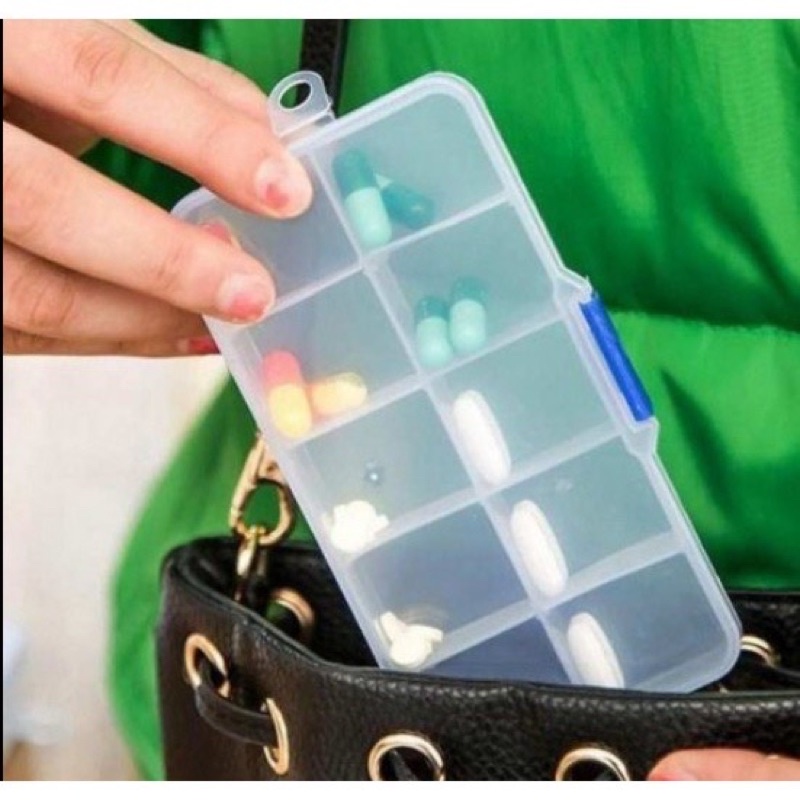 Hộp 10 Ngăn Đựng Đồ Tiện Dụng Nhỏ Gọn