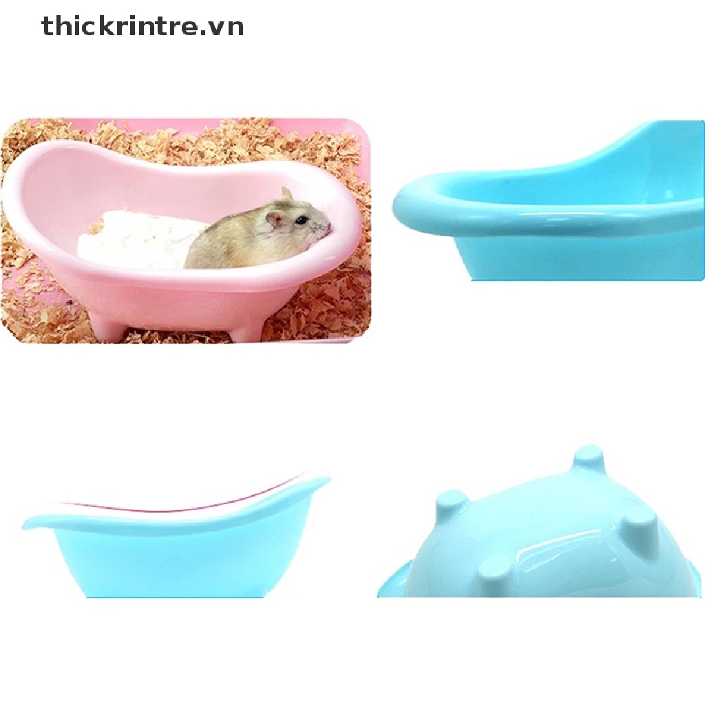 [Mới] Đồ Chơi Nhà Tắm Cho Chuột Hamster