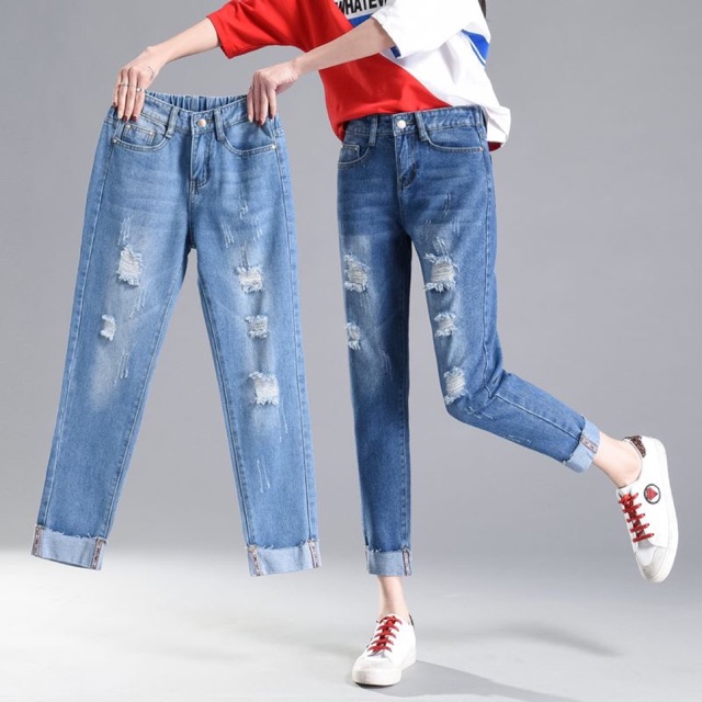 Combo quần bò cạp chun siêu đẹp
