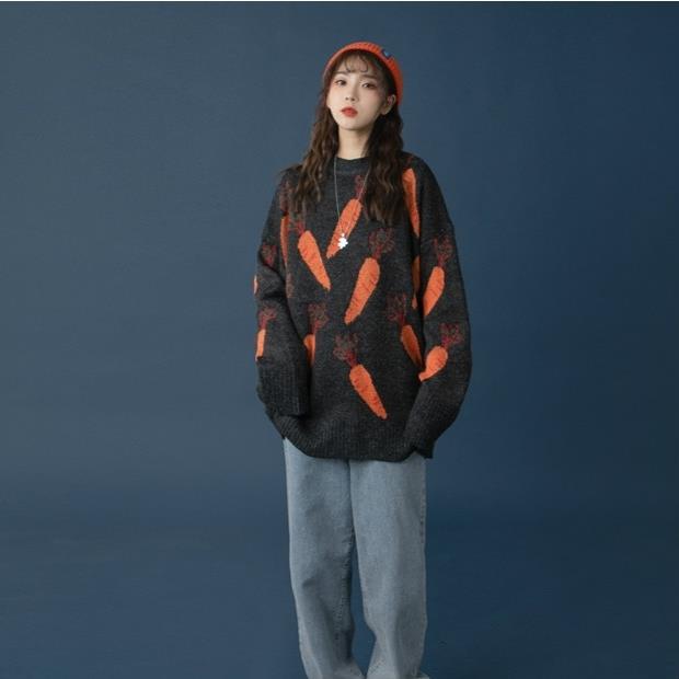 Áo Khoác Sweater Dệt Kim Mỏng Kiểu Hồng Kông Cá Tính Cho Các Cặp Đôi