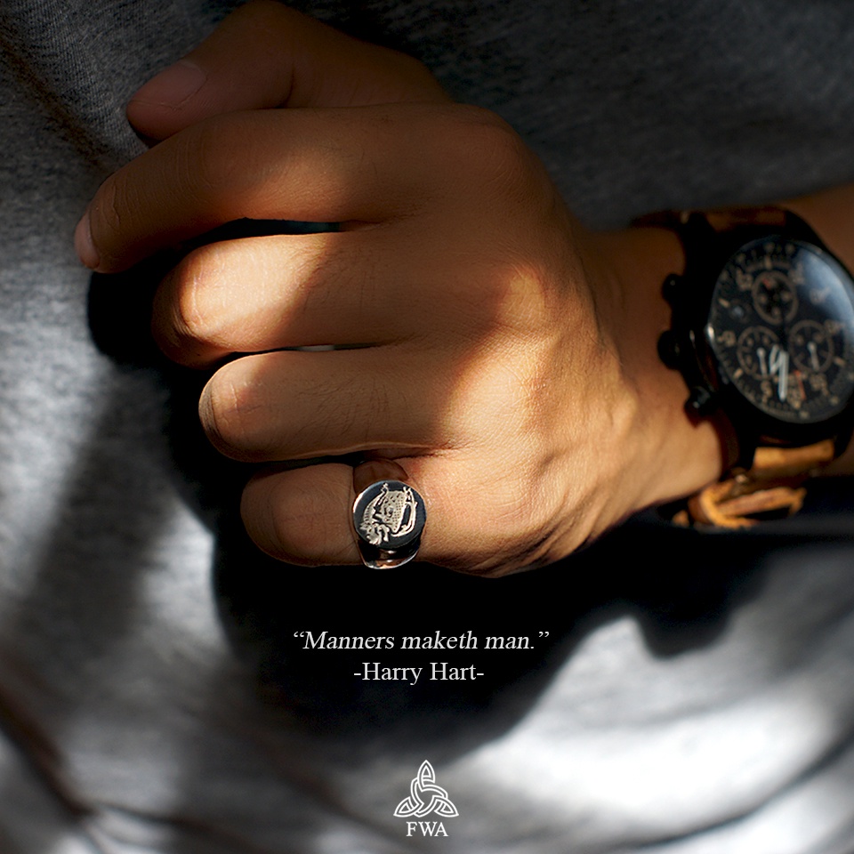 Nhẫn bạc nam FWA Signet Kingsman - Kingsman