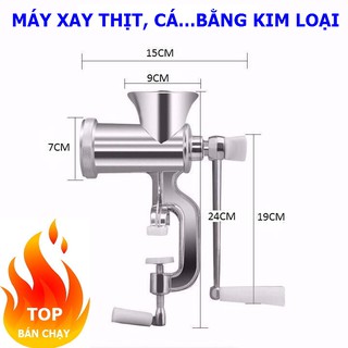Máy xay thịt bằng nhôm,máy xay thịt cá bằng nhôm