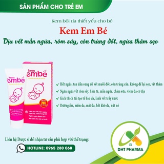 Kem Em Bé dịu vết mẫn ngứa, rôm sảy, côn trùng đốt, ngừa thâm sẹo