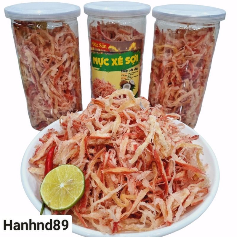 Túi 500g khô mực hấp dừa