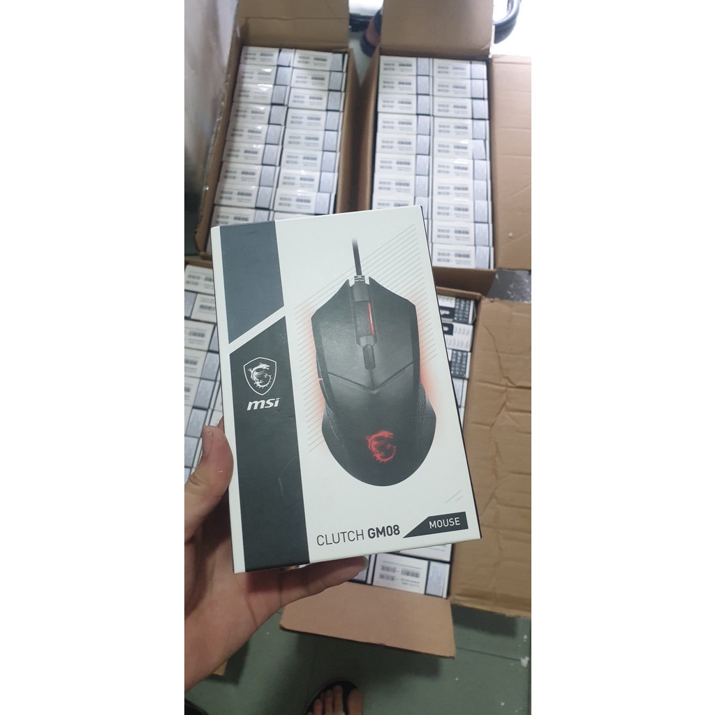 Chuột máy tính MSI CLUTCH gaming GM-08 mới chính hãng