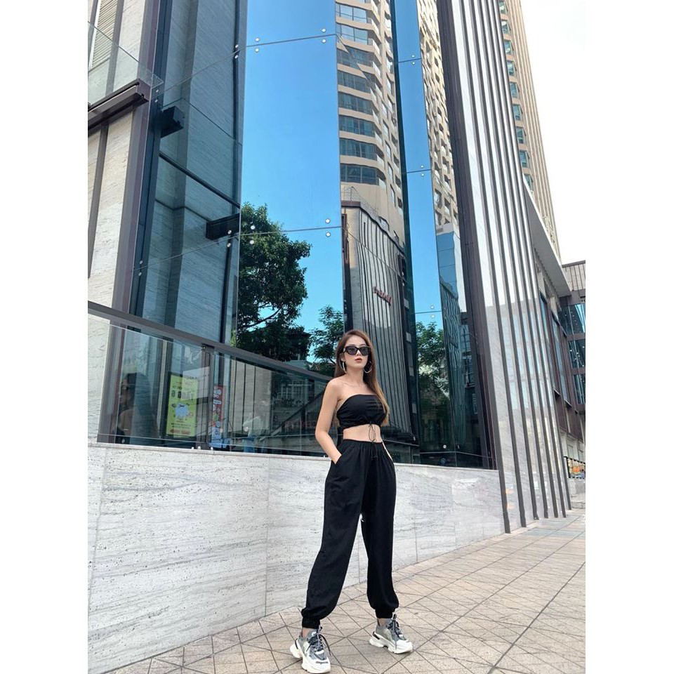 Sét Bộ Áo Quây có lót ngực quần bo gấu năng động trong phòng tập (mẫu mới)[Hermano Fashion] | BigBuy360 - bigbuy360.vn