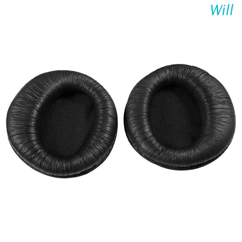 Bộ 2 Đệm Tai Nghe Mềm Phối Da Cho MDR-XD200 XD150 XD200 RAPOO H600