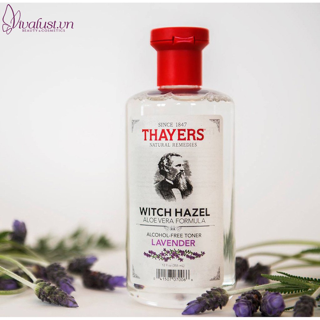 [Chính Hãng] Nước Hoa Hồng THAYERS LAVENDER 355ml - Hương Hoa Oải Hương - Dành Cho Da Dầu Mụn