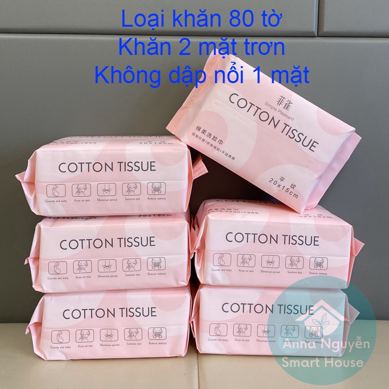 Khăn mặt dùng 1 lần, có thể lau khô- lau ướt, giấy đa năng, chất liệu vải không dệt mềm mại, dẻo dai