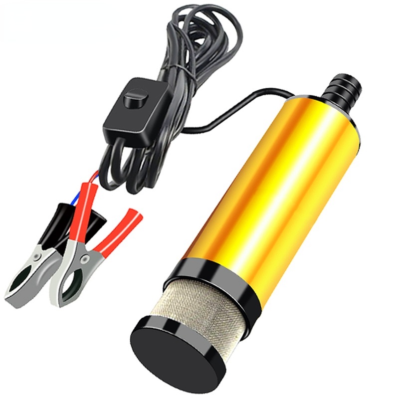 Bơm Nhiên Liệu Bằng Hợp Kim Nhôm 38mm 51mm 12V 24V 12L/Phút