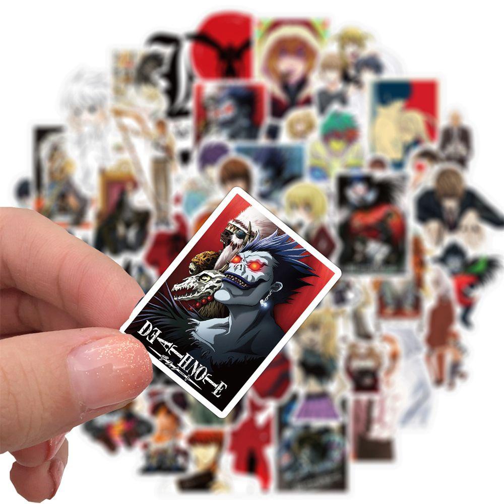 PEWANY Sticker Anime DEATH NOTE Chống Thấm Nước Đa Năng Dán Trang Trí Xe Hơi / Ván Trượt / Laptop