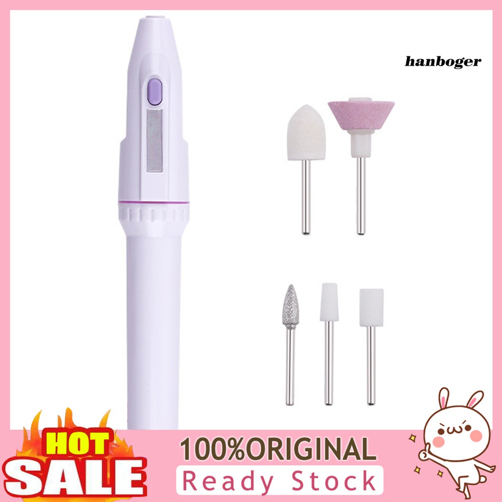 Bộ máy mài đánh bóng móng tay kèm phụ kiện chất lượng cao tiện dụng