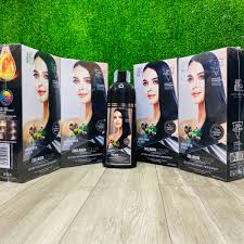Dầu gội đen tóc, nâu tóc DL Collagen - phủ bac 100%, không dính da đầu