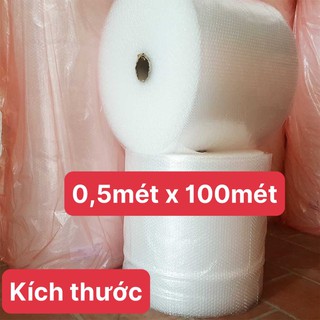 Mua  Rẻ vô địch  Cuộn 100mét Chống Sốc Bọt Khí Bọc Hàng Kích Thước 0 5 mét x  100 mét