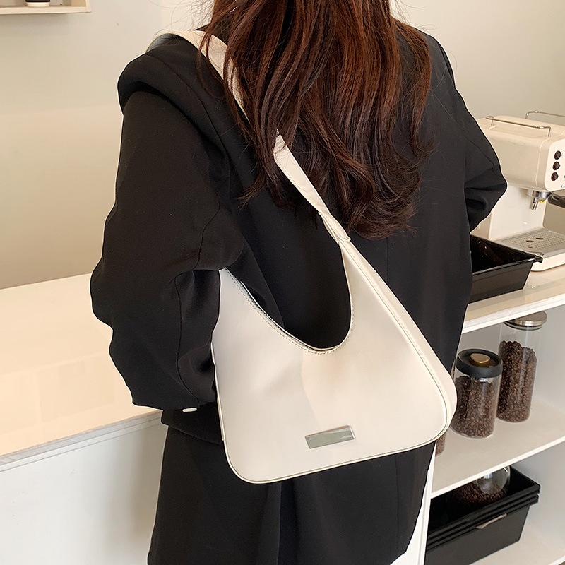Túi Đeo JASMIN NOIR Vai Bằng Da PU Thiết Kế Giản Dị Dành Cho Nữ