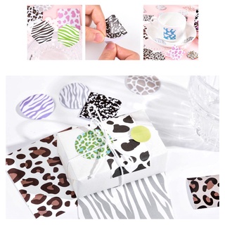Hộp 46 stickers da vằn