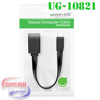 Cáp USB 2.0 to Micro USB OTG loại dẹt Ugreen 10821