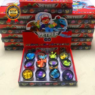 Hộp 12 Bóng Pokemon Đồ Chơi Nhiều Màu Sắc Cho Bé