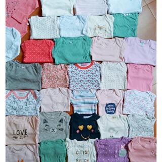 Set 5 chiếc BODY CHIP CARTER, LUPILU, TEX.... cho bé Trai và bé Gái